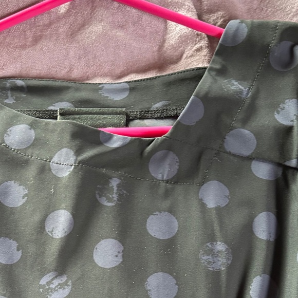 Porto San Francisco Long sleeved black with blue dots blouse Size 2 - Picture 11 of 13